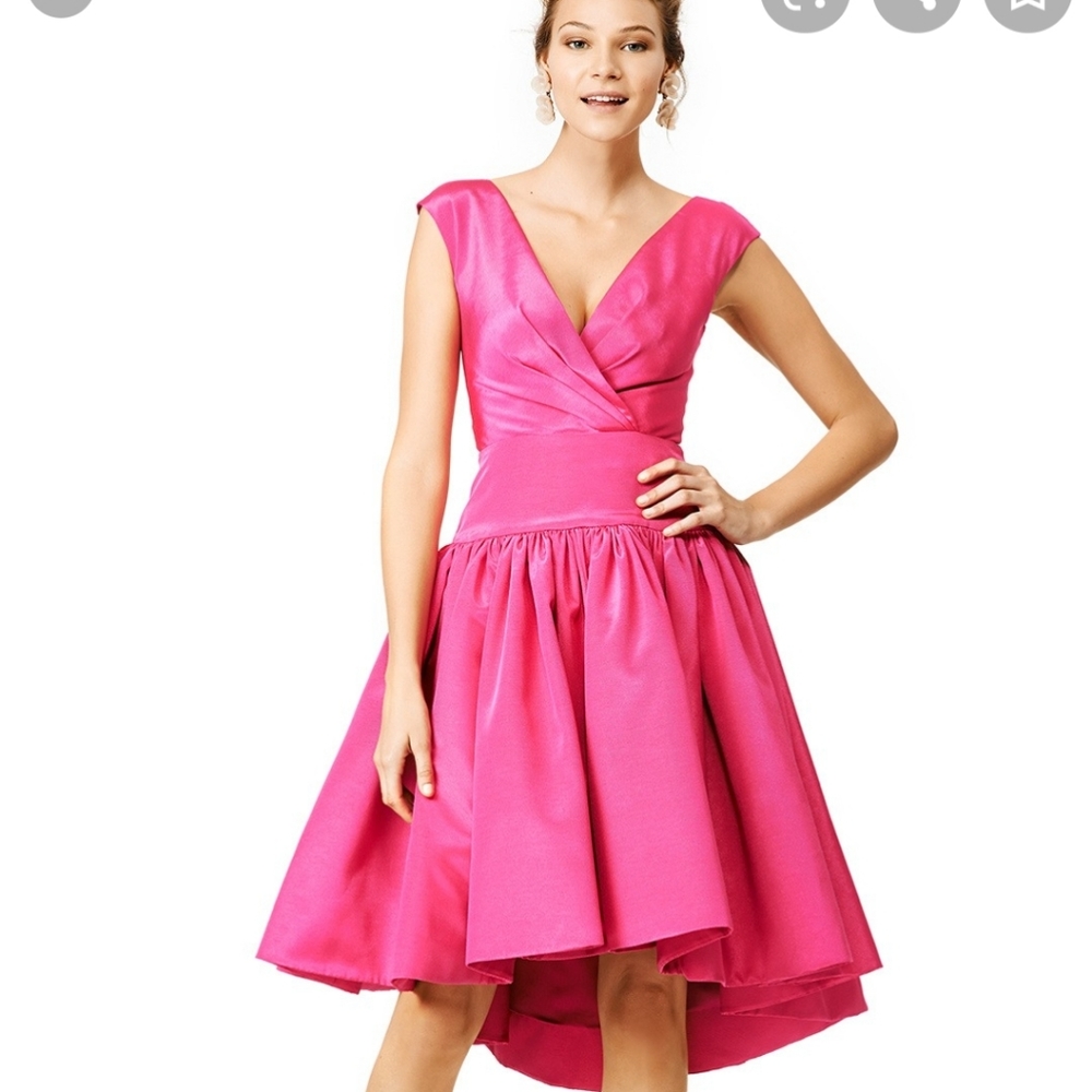 Christian Siriano Pink Tulip Dress